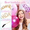 Gold Happy Birthday Headband for Women Girls Birthday Girl Headband