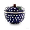 Bunzlauer Keramik Apple Roasting Dish with Lid Diameter 12.6 cm