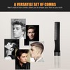 1st Choice 6 Pieces Hair Styling Comb Set Professional Styling