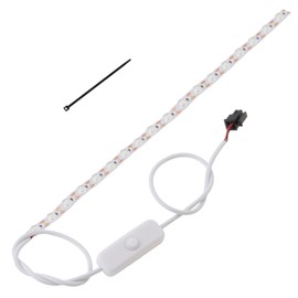 DiGiYes LED Light Strip Fit for Bambu-Lab A1 3D Printer, 24V 380 mm High Brightness LED Light Bar with 900 mm Cable, Easy to Install