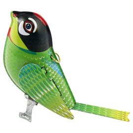 Freak Scene Tin toy - bird - decoration pendant - metal ornament 02