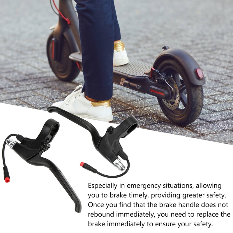 1Pair Electric Scooter Brake Lever Left Right Brake Handle with