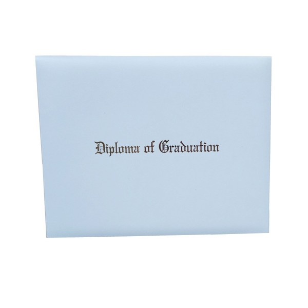 Certificate Cover Imprinted"Diploma of Graduation" Smooth Diploma Cover 8.5" x