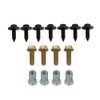 UINIEBOOM Steel Front Bumper Skid Plate Bolts Nutserts Rivet Nuts