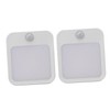 2pcs Plug in Night Light with Motion Sensor Mini Warm