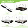 Reaeng Garden Netting Kit for Raised Beds, 10 x 13