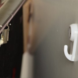 TOPJINZHIONE 60 Pcs Non-Trace Hanging Hook Traceless Nail Plastic Wall Hook Traceless Hardwall Drywall Photo Hook for Photo Frame Art Painting Non-Trace Drywall Stucco Concrete Hooks