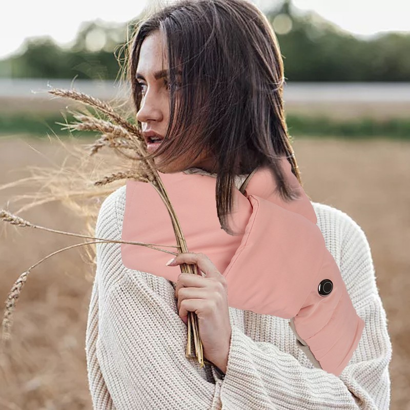 Electric Heating Scarf 3 Gears Indicator Light Skin Friendly Windproof