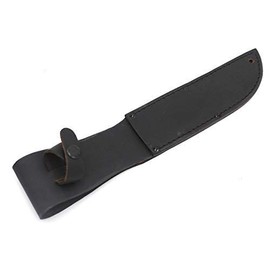 Snake Eye Tactical Full Size KA-BAR Style Genuine Leather Sheath