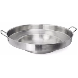 Large Mexican Wok Comal Cazo Griddle Fryer Deep Fry Pan Stainless Steel 23"
