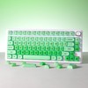 PBT Keycaps, XVX Green Apple Jelly HOA Profile, 132-Key Cute