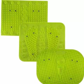 FOOT 발지압판 건강 발 지압매트 마사지 지압발판 [2080지압매트] Foot Pressure Relief Health Foot Massage Acupressure Mat [2080 Acupressure Mat]