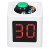 Cube Timer, 4 Sided Digital Countdown Stopwatch with 2 Preset