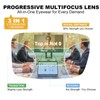 2 Pack Superior Progressive Multifocus Reading Glasses Men Women Stylish