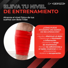 Set 2 Floss Bands Bandas De Compresión Movilidad Bold Tribe