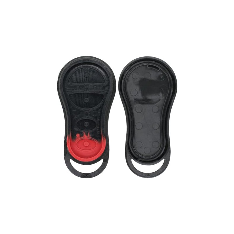 BROVACS Replacement Key Shell Compatible with CHRYSLER DODGE 3 Button
