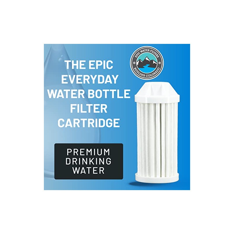 Epic Everywhere Bottle Filter Replacement Cartridge | 1-Pack | 75