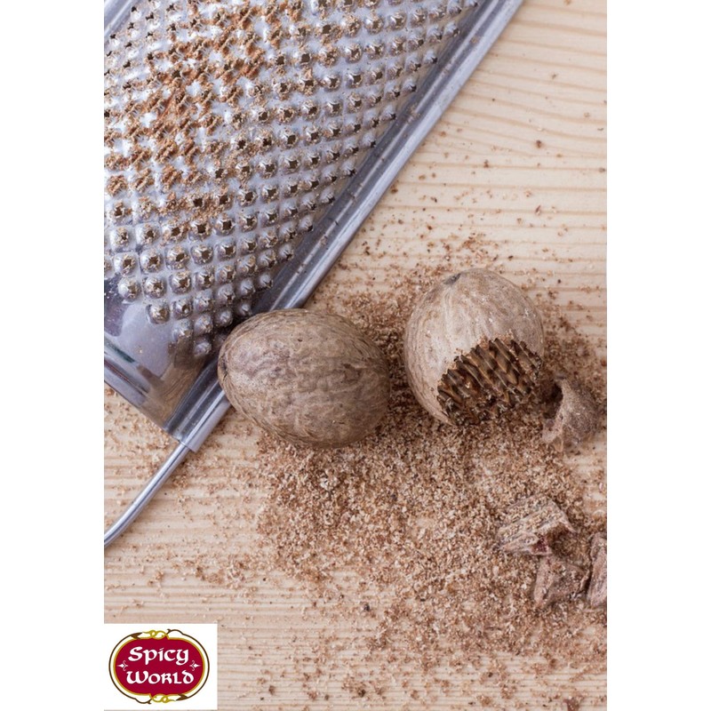 Spicy World Nutmeg Powder 1.75oz (50GM) - Premium Quality, Pure,