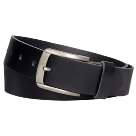 Vascavi® leather belt made of cowhide leather, 4 cm wide and approx. 3 - 4 mm thick, can be shortened, genuine leather, made in Germany, for men and women, #4-0008 -