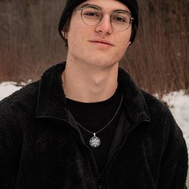 PARYFO Sterling Silver Tetragrammaton Amuleto de Proteccion Pentagram Necklace for Women Men, Chakra Pentagram Pendant Wiccan Magic Amulet Jewelry