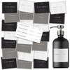 24 Waterproof Labels for Bottles, Shampoo and Conditioner Dispenser Label