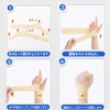 Clcyricher Wrist Support, Thin, Fixed, Lightweight Support, Slim Hard Plus,