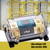 100A Audio Fuse Holder 24V Fuse Holder Distribution Block with