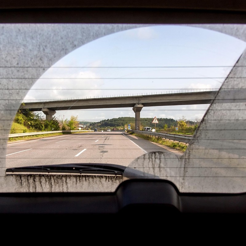 QWORK® Pack of 8 Windscreen Wipers Rubber, Universal Wiper Rubber,