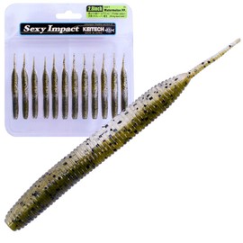 KEITECH(ケイテック) ルアー セクシーインパクト 2.8インチ 102 ウォーターメロンペッパー