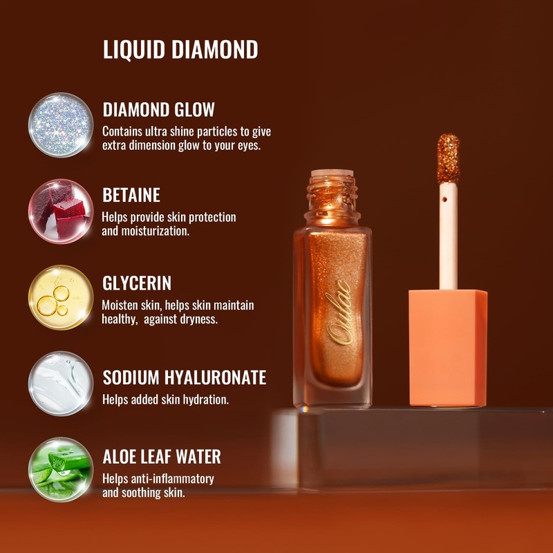 Oulac Matte Nude Eyeshadow Liquid Eyeshadow Liquid Eyeshadow Eye Shadow