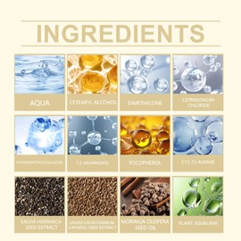 Air Dry Cream Smoothing Curl Care Cream with Mini Comb - Nourishing Formula for Soft Hair - With Scalp Massage Effect