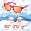 48 Packs Neon Party Sunglasses Bulk with UV 400 Protection