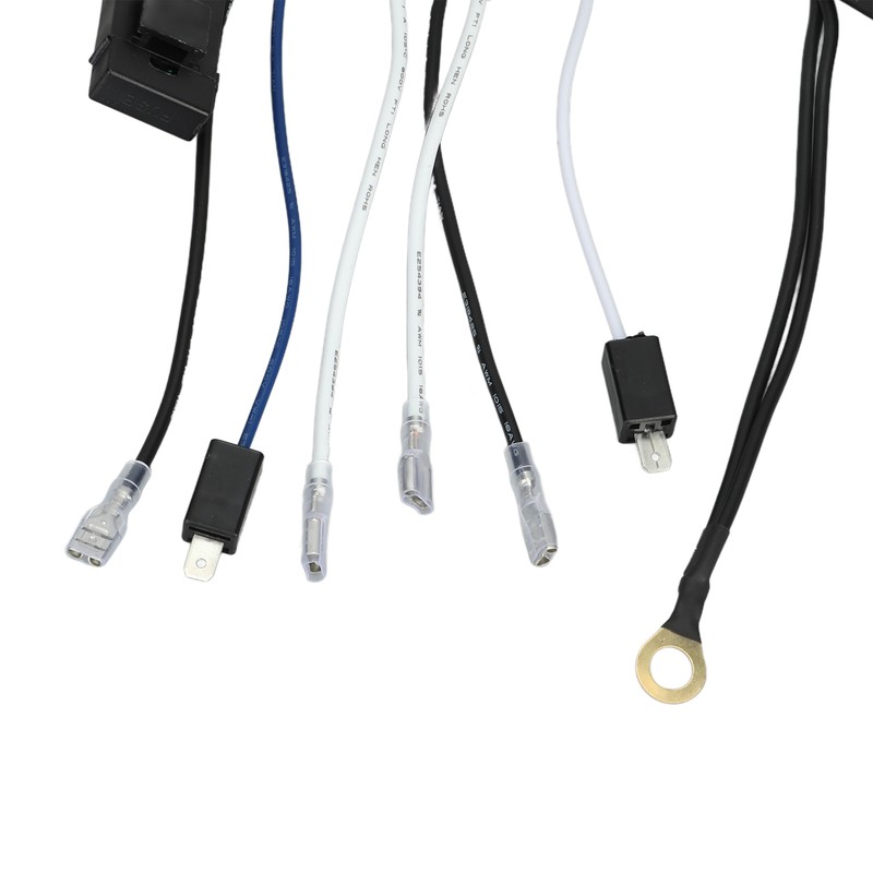 12V Horn Wiring Harness Relay Kit 1.9m Cable 50W One