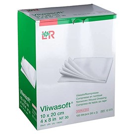 Vliwasoft Non-Woven Dressings 10 x 20 cm Sterile 6 Litres