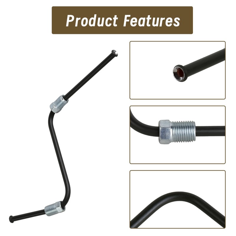MuHize Front Brake Line Pipe - Right Brake Tube Caliper