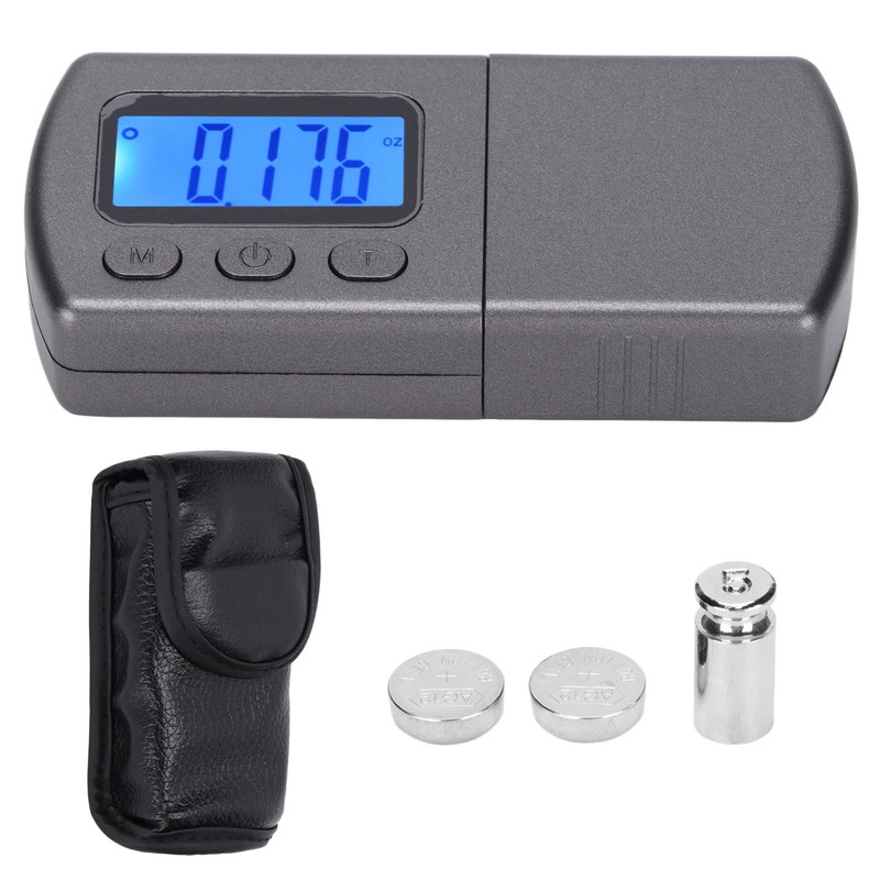 Qinlorgo Turntable Weight, Digital Convenient ABS for Man, Stylus Dynamometer,