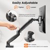 Monitor Stand - Adjustable Desk Mount Arm for Support 15