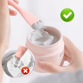 Silicone Face Scrubber Face Mask Applicator Facial Cleansing Brush,Pore Scrubber Pore Brush for Face Cleaning,(2 Pack)