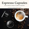 Segafredo Zanetti Espresso Capsules – Aluminum Pods for Nespresso Original