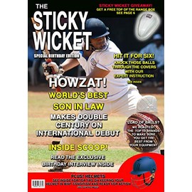 Cricket Son in Law Birthday Card Magazine Spoof