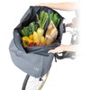 FINO FN-FR-01 Electric Assist Bicycle Basket Cover, Front Use, Gray