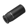sourcing map 12-Point Deep Impact Socket 1/2 Inch Drive 24mm