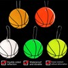 Basketball Reflective Pendant - Reflector Key Reflective Key Chains Set