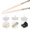Drum Sticks, American Hickory Drumsticks, Drumsticks for Drum, Non-Slip Grip,