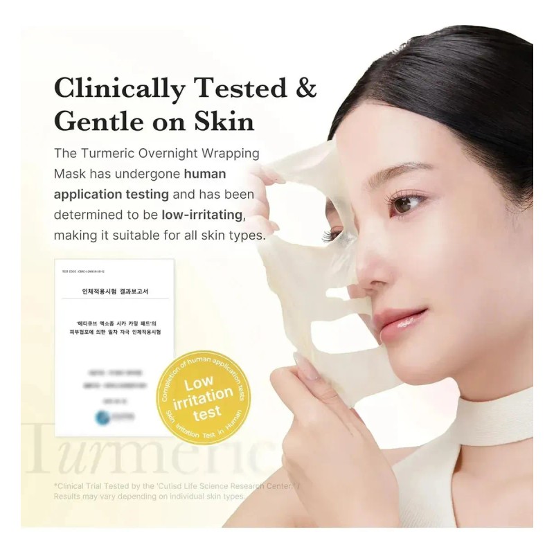 Mascarilla Exfoliante Medicube Cúrcuma Envolver