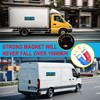 Delivery Driver Car Magnet Signs, Delivery Vehicle Magnetic Car Sign,