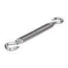 5Pcs Turnbuckle Hook and Hook Wire Rope Tension 304 Stainless