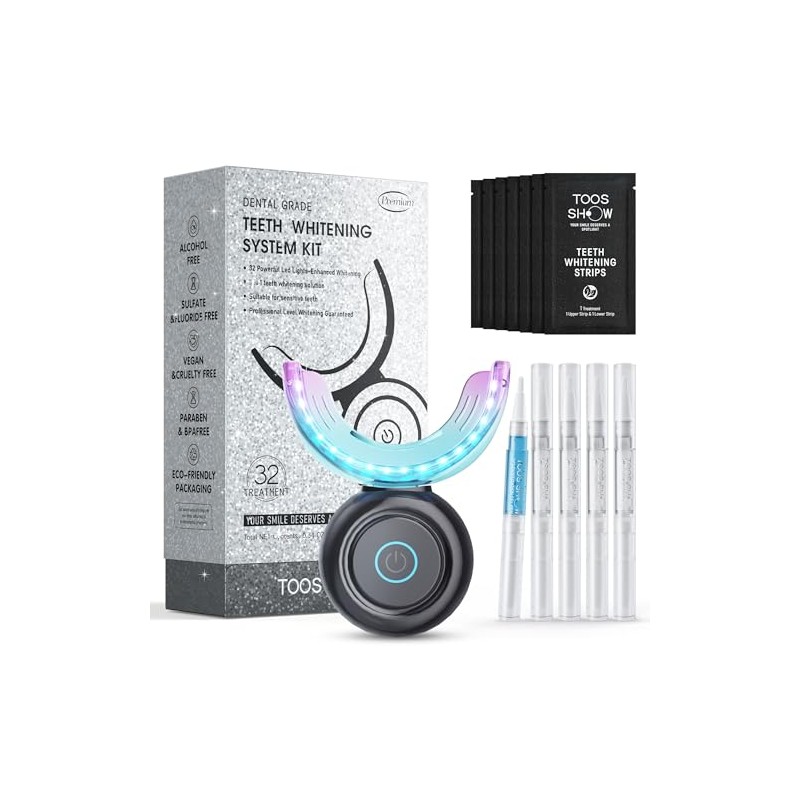 【Kit de blanqueamiento dental】: Consiga una sonrisa más brillante con