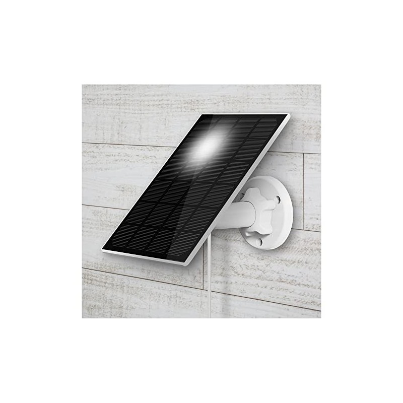 Kashimura KJ-190 Solar Panel for Smart Camera, 3W, White