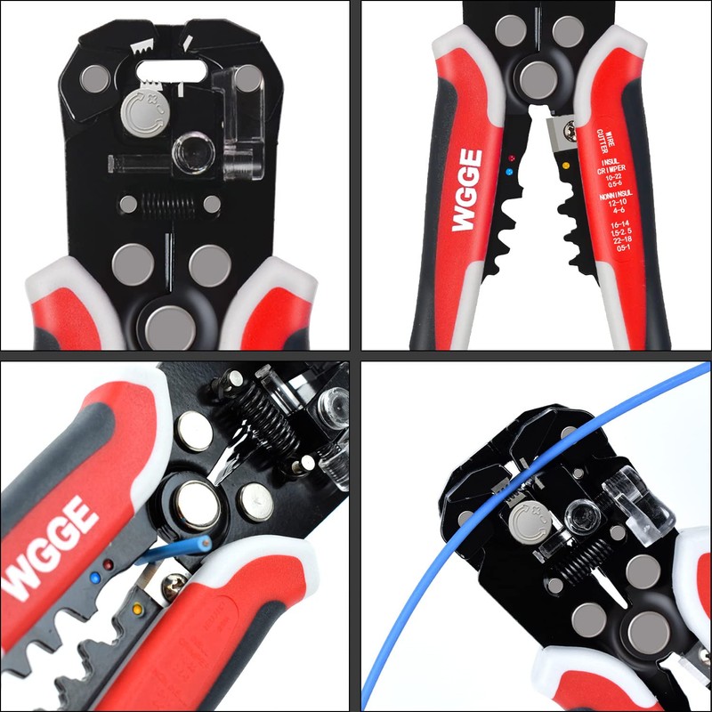 WGGE WG-014 Self-Adjusting Insulation Wire Stripper. For stripping wire from